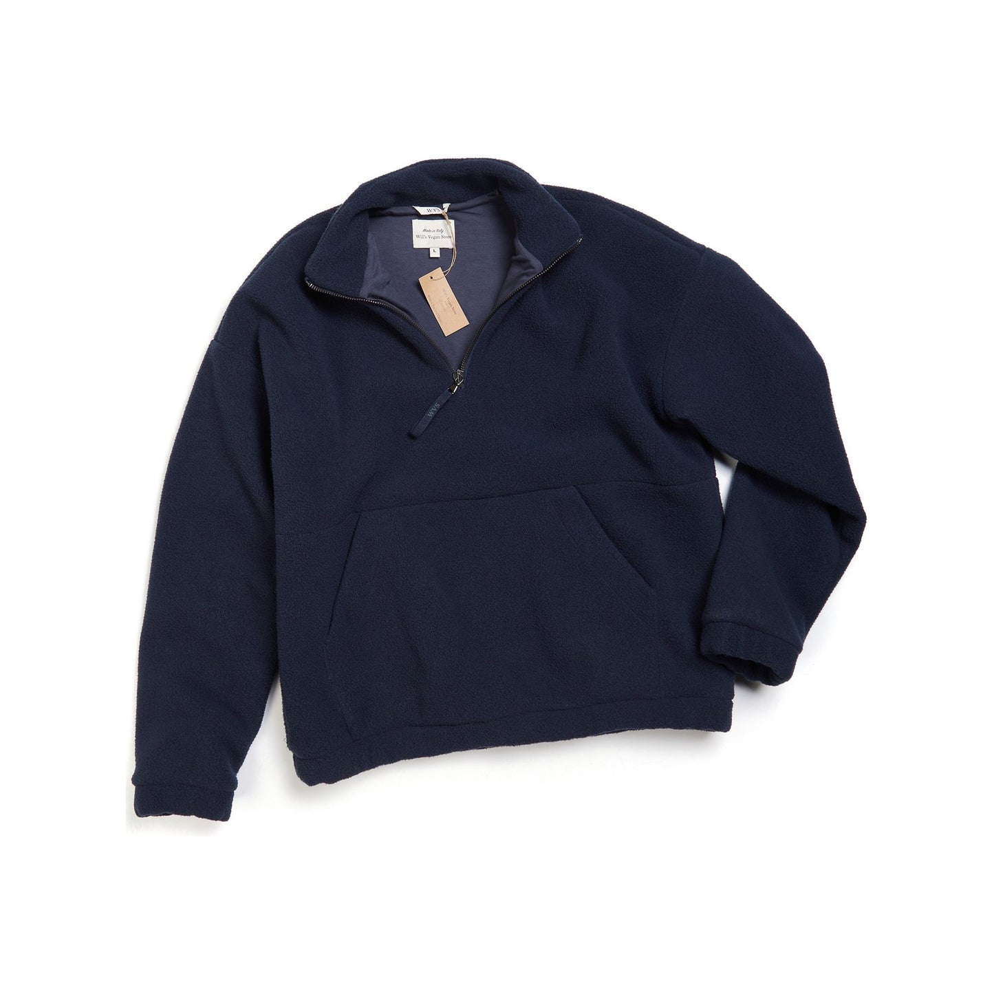 Recycled Windbreaker Fleece Quarter Zip