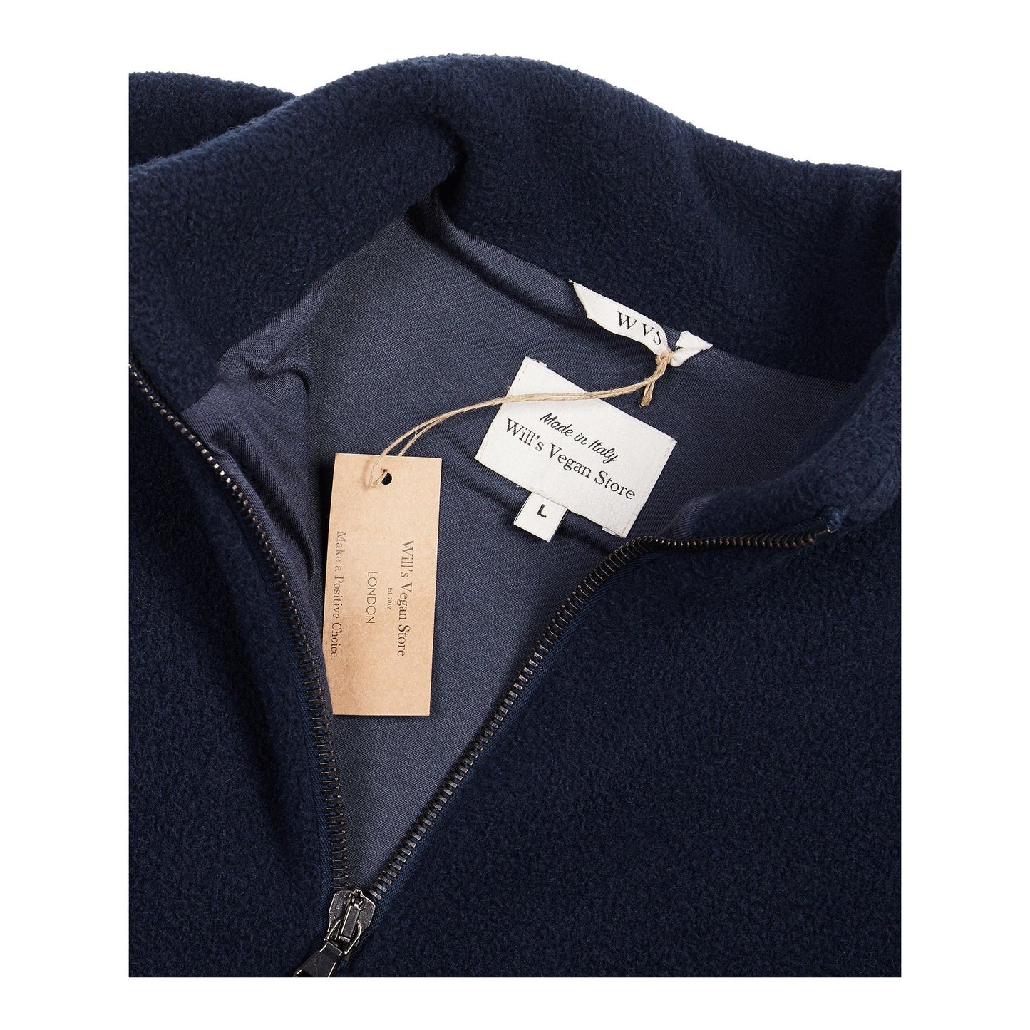 Recycled Windbreaker Fleece Quarter Zip