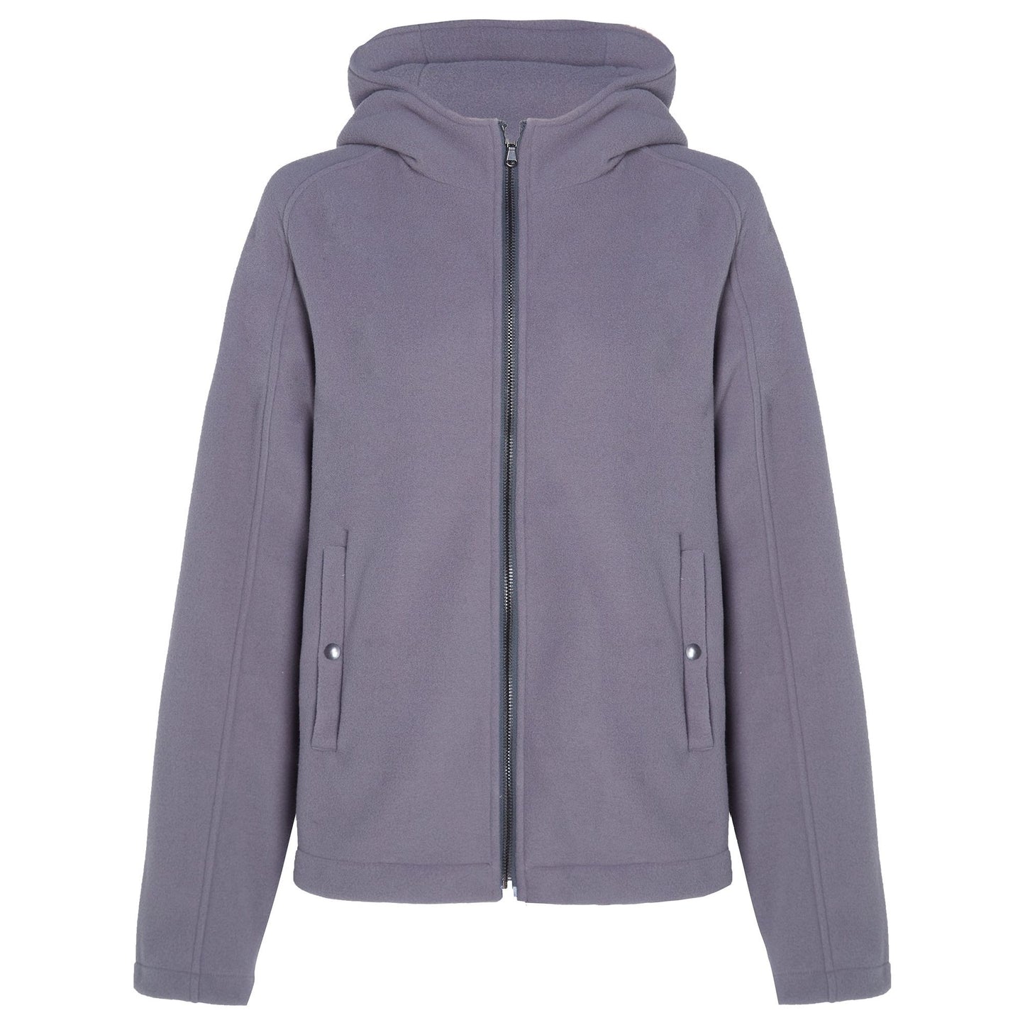Recycled Zip Through Hooded Fleece