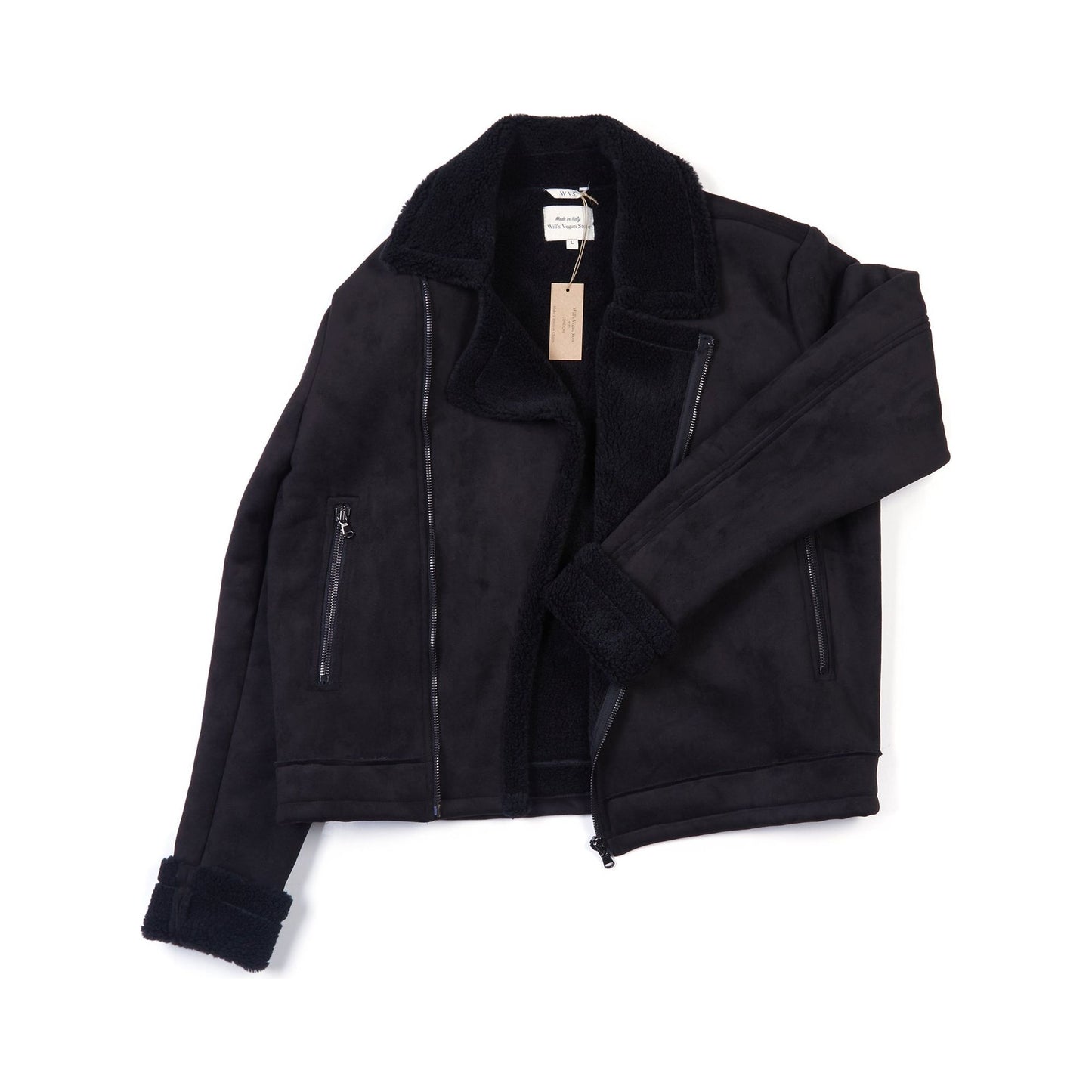 Recycled Vegan Shearling Aviator