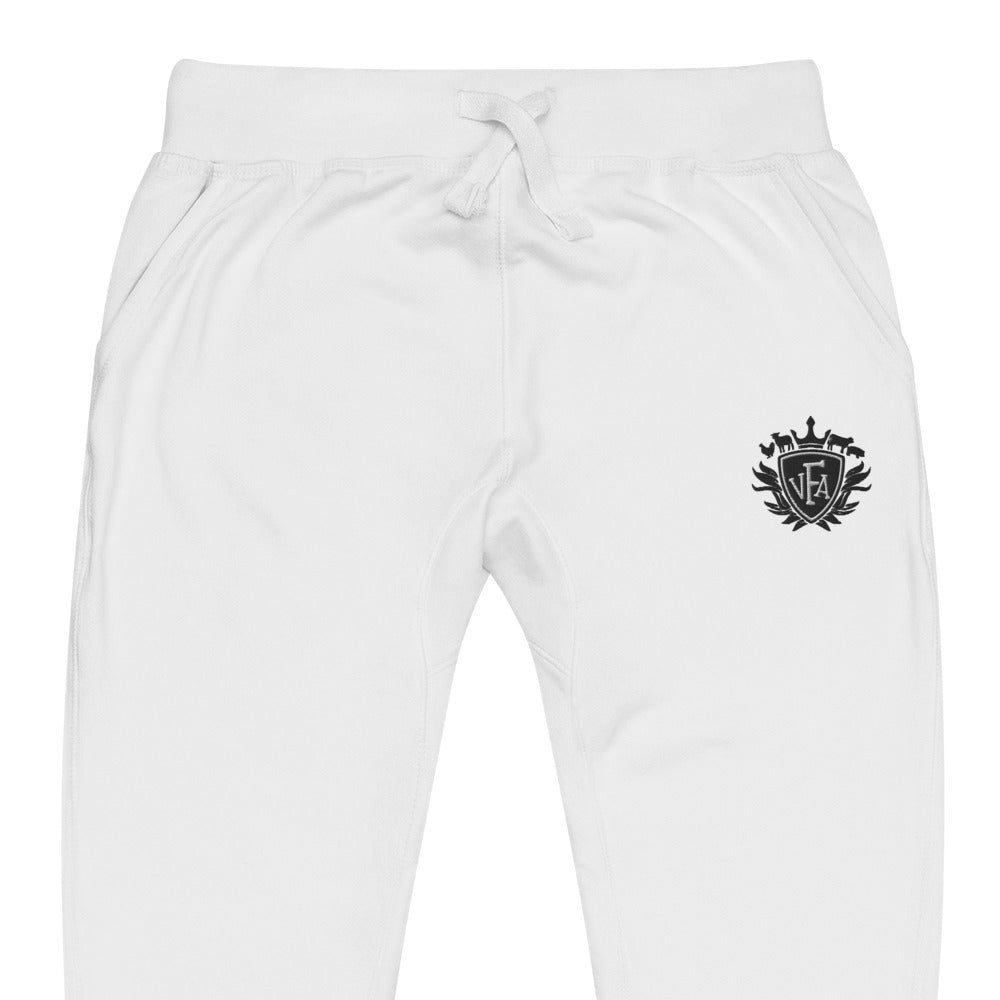 VFA " Vegan For The Animals " Embroidered Unisex fleece sweatpants
