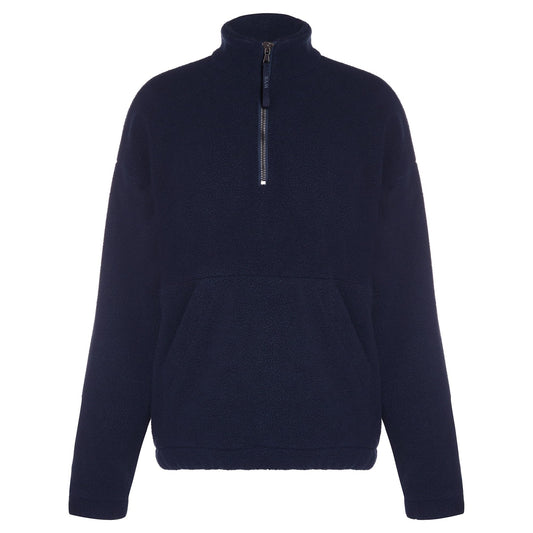 Recycled Windbreaker Fleece Quarter Zip