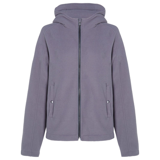 Recycled Zip Through Hooded Fleece