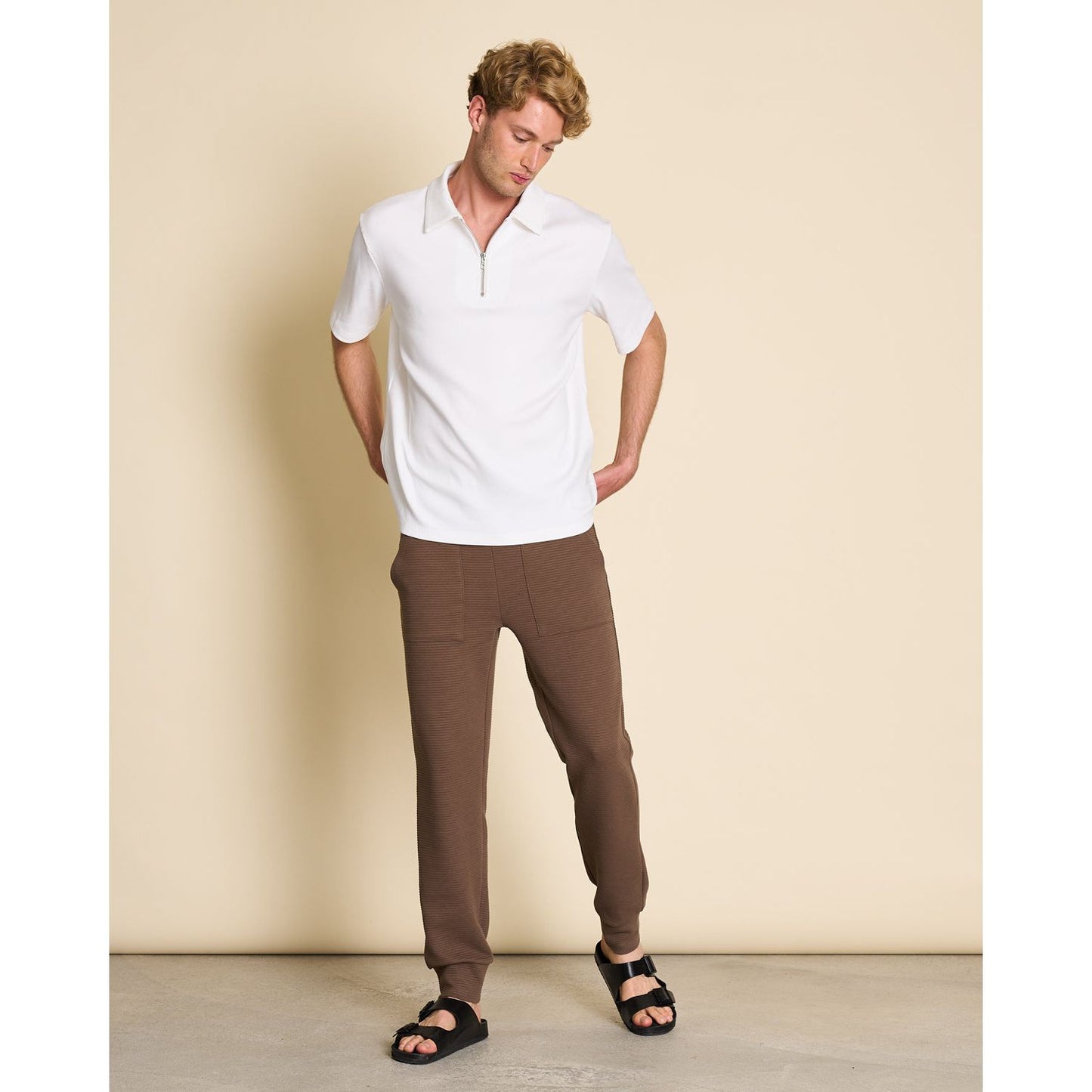 SOMMEN T-Shirt White Rib