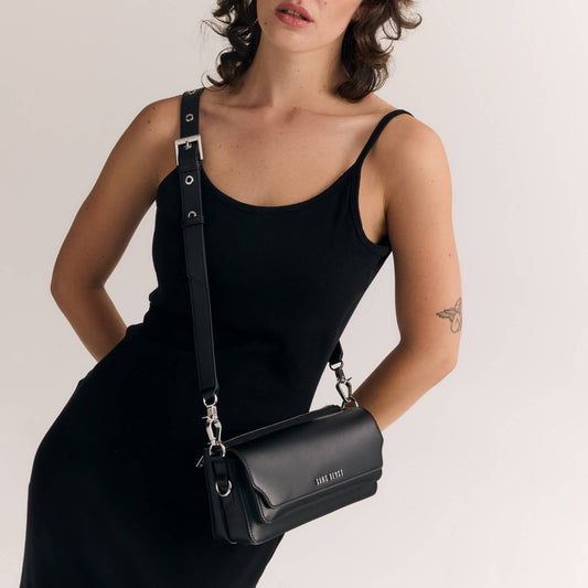 Gemini Handbag - Noir
