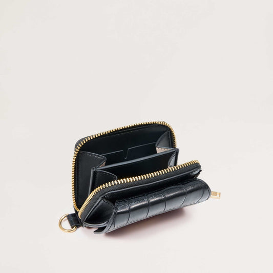 Orbit Wallet - Noir Croco