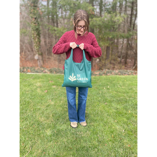 Be Green Bath + Body Reusable Shopping Tote