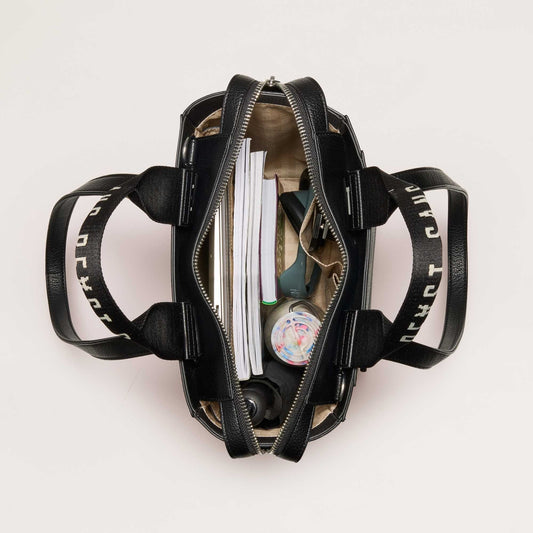 Universo Tote - Noir + Silver