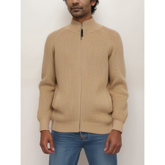 Full Zip Knitted Jacket