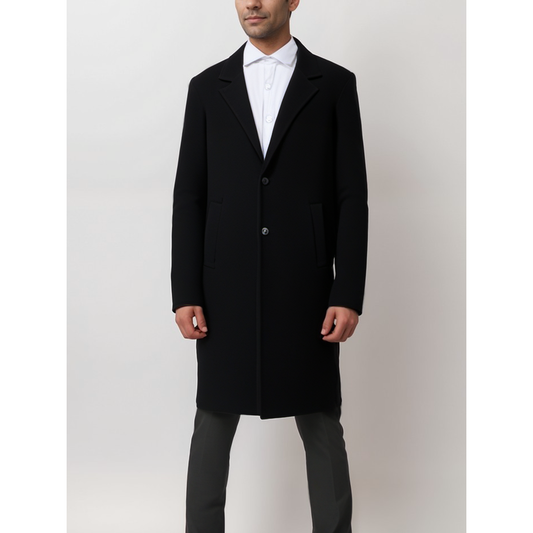 Structured Vegan Wool Coat
