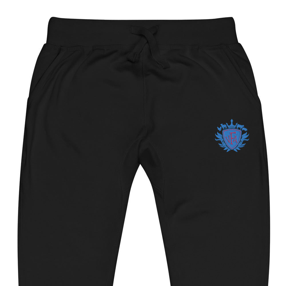 VFA " Vegan For The Animals " Embroidered Unisex fleece sweatpants