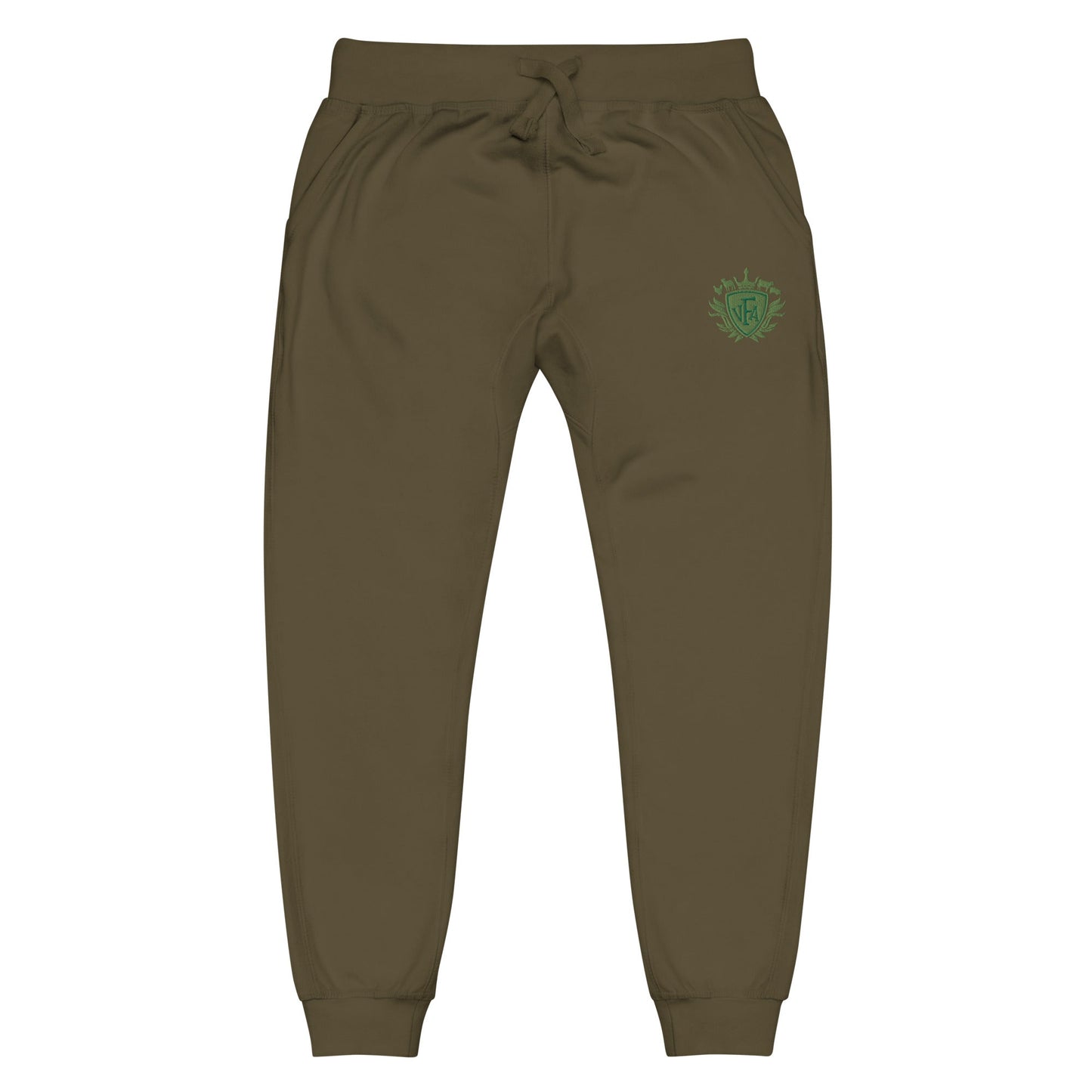 VFA " Vegan For The Animals " Embroidered Unisex fleece sweatpants