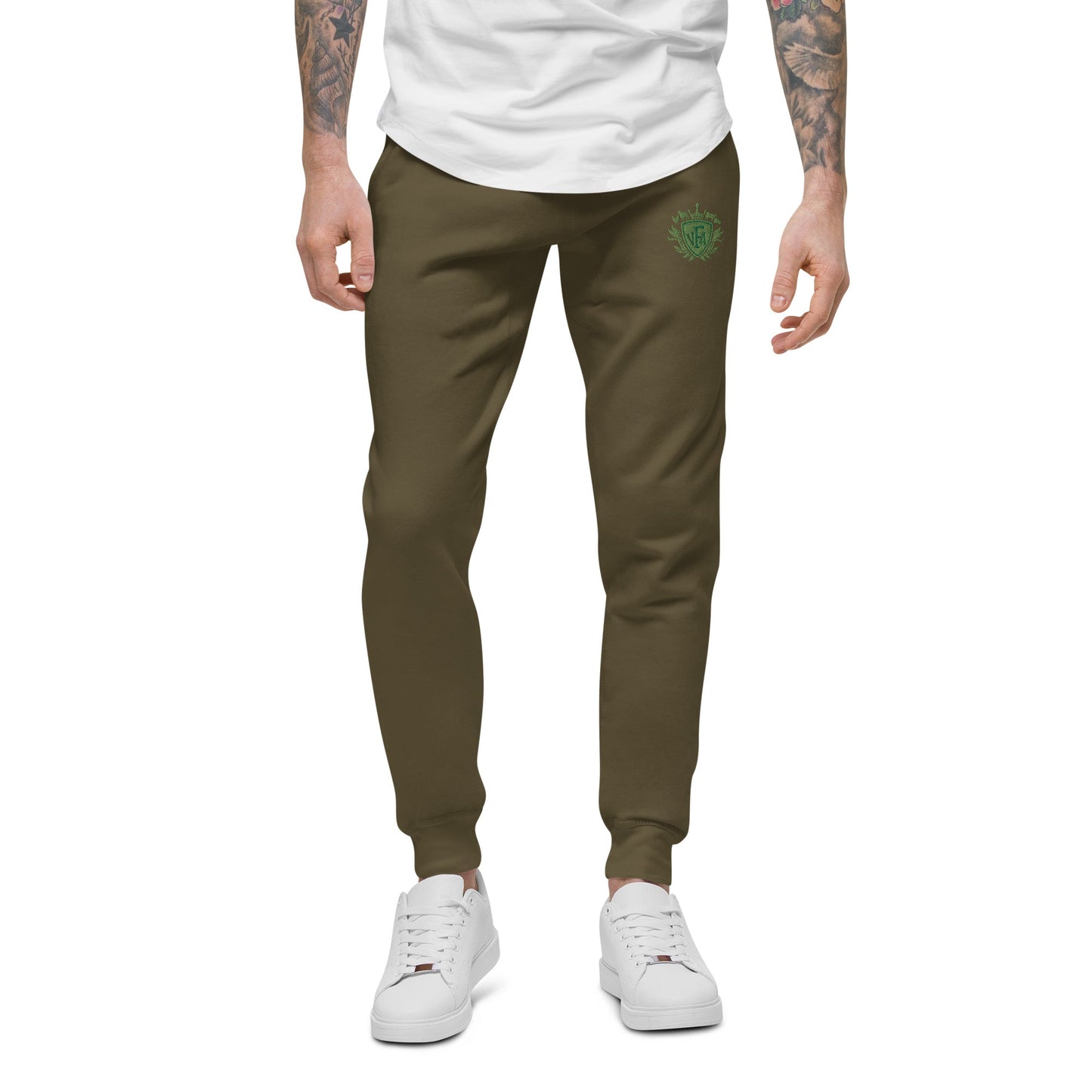 VFA " Vegan For The Animals " Embroidered Unisex fleece sweatpants
