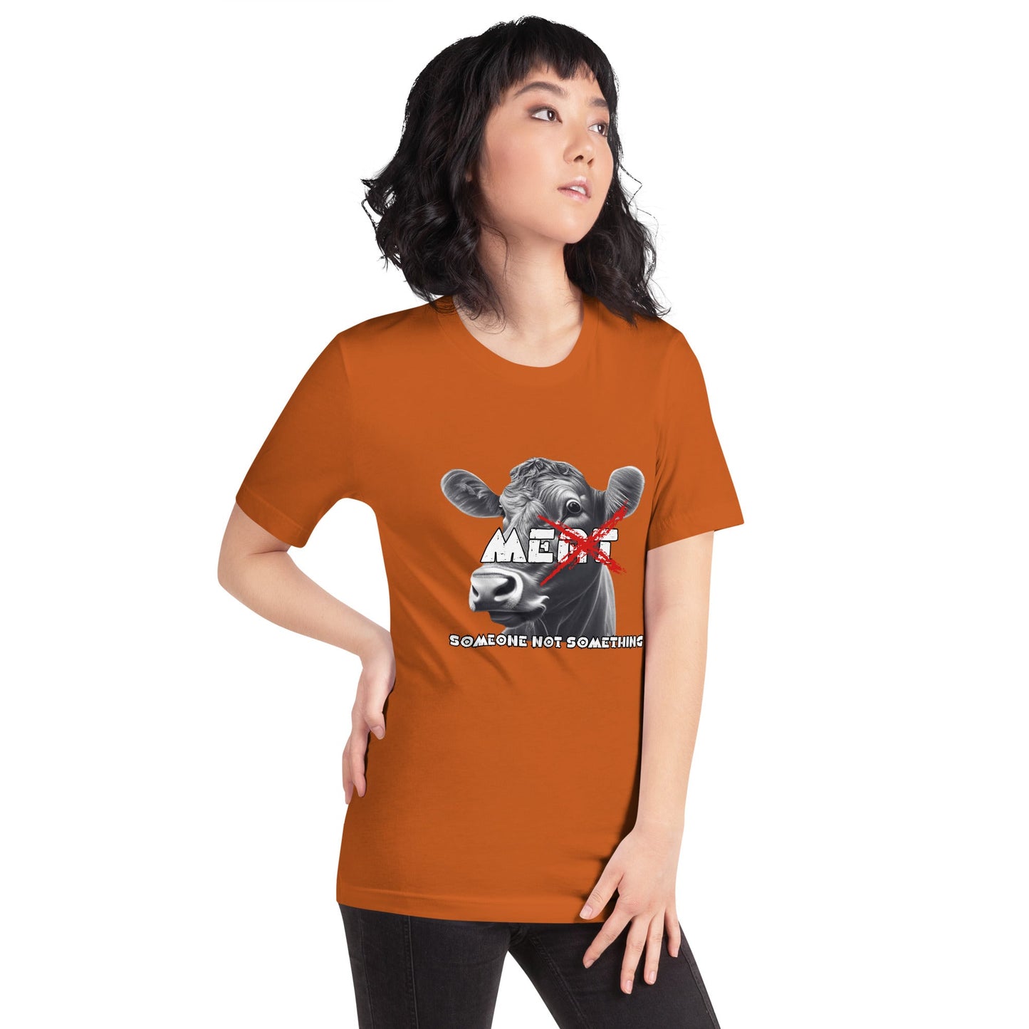 VEGAN " MEat" Unisex Cotton T-shirt