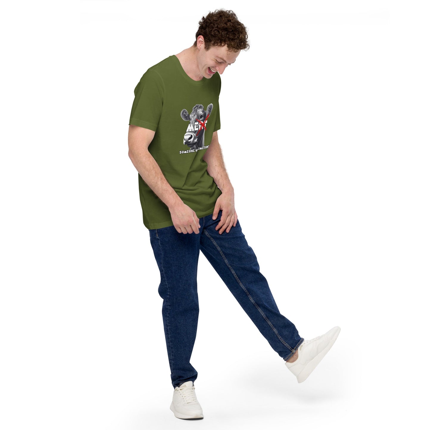VEGAN " MEat" Unisex Cotton T-shirt