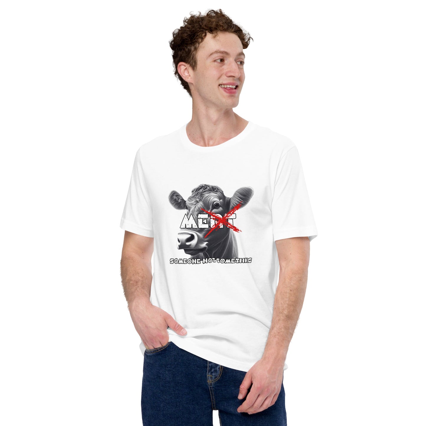 VEGAN " MEat" Unisex Cotton T-shirt